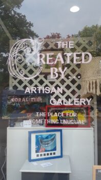 The Created By…Artisan Gallery